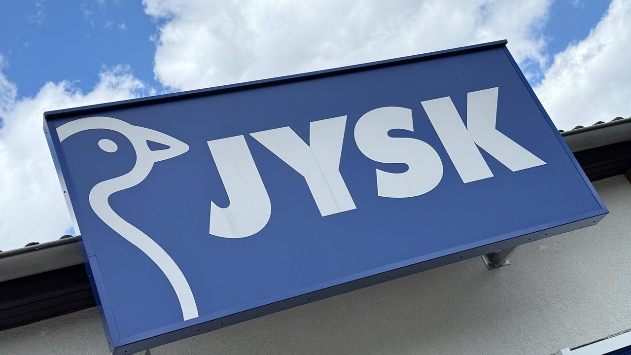 Außenwerbung Logo JYSK