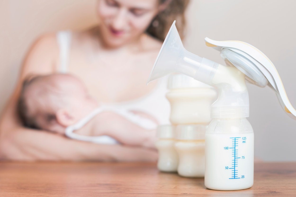 Milch abpumpen Milch abpumpen