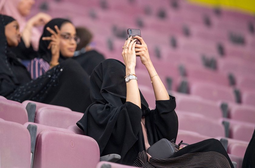 Frau in Katar