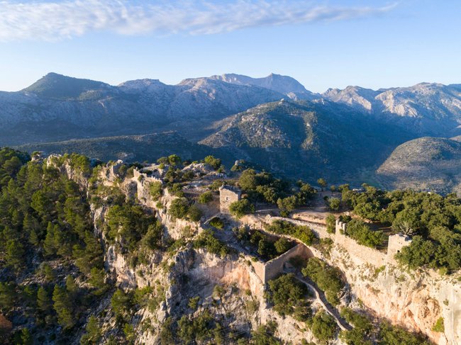 Images taken in the Serra de Tramuntana, (Spanish: Sierra de Tramontana) - a mountain range running southwest–northeast which forms the northern backbone of the Spanish island of Mallorca.