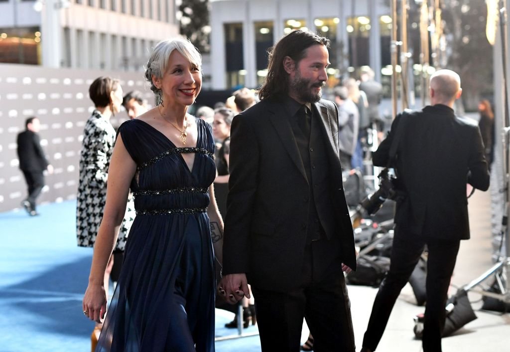Keanu Reeves und seine Partnerin Alaxandra Grant Keanu Reeves und seine Partnerin Alaxandra Grant