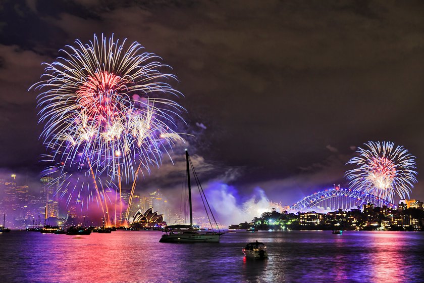 Silvester Sydney Feuerwerk