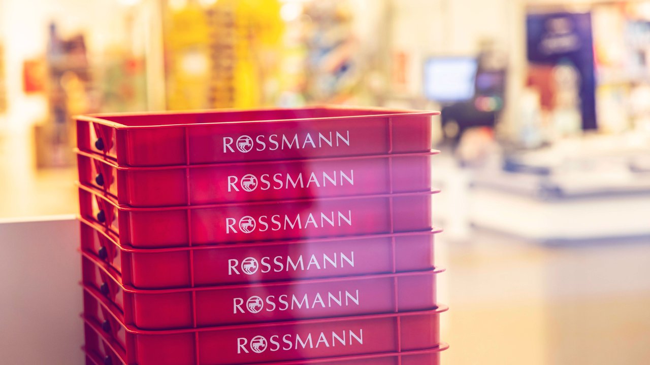 Rossmann LED-Glasstern