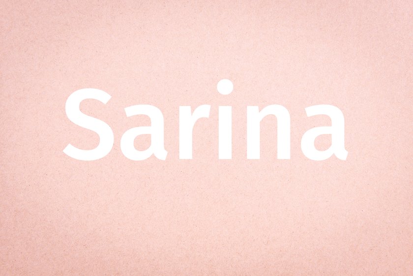 Name Sarina