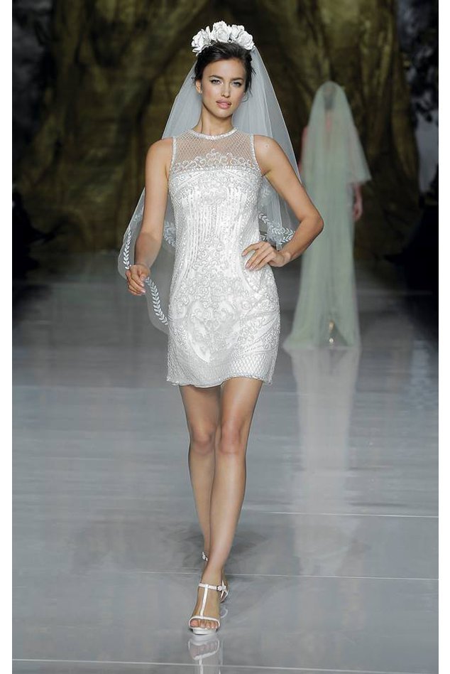 Irina Shayk im Brautkleid Irina Shayk im Brautkleid