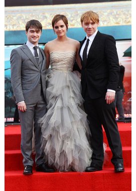 Harry Potter-Trio bleibt befreundet. Harry Potter-Trio bleibt befreundet.