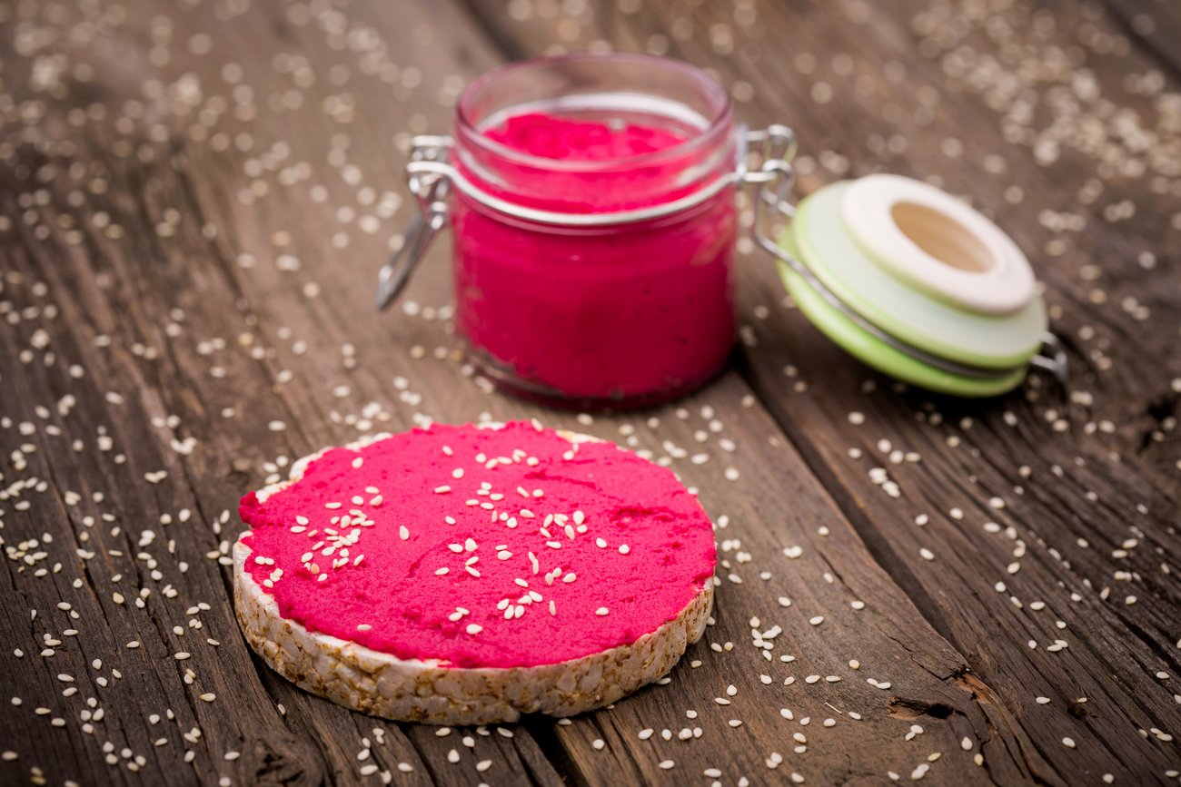Rote Beete Hummus Rote Beete Hummus
