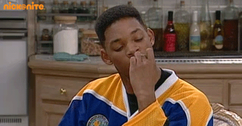 Will Smith kaut an seinen Nägel Will Smith kaut an seinen Nägel