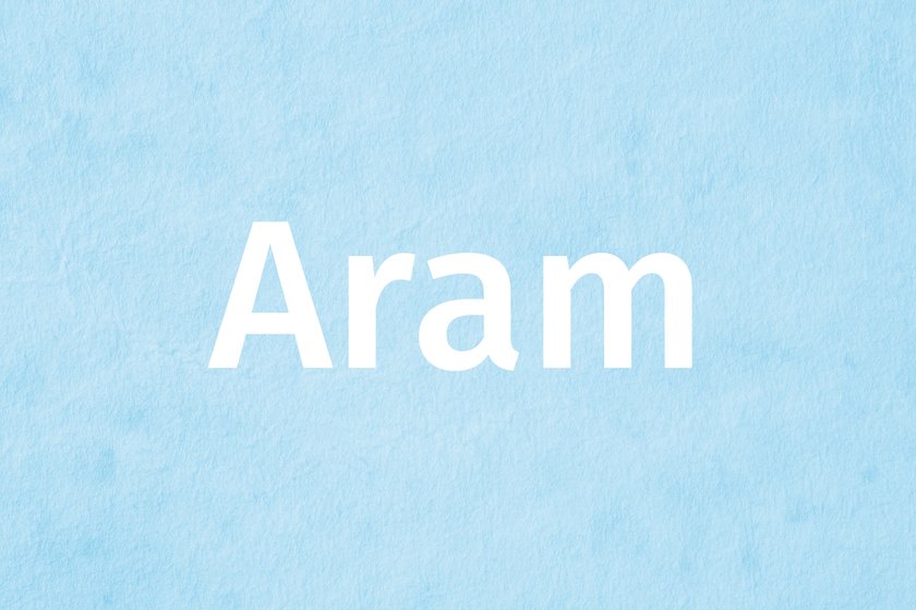 Name Aram