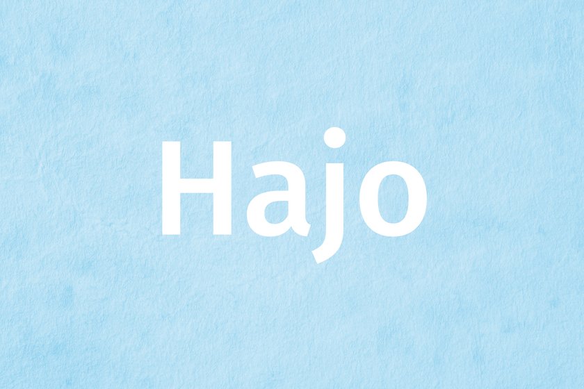 #6 Hajo
