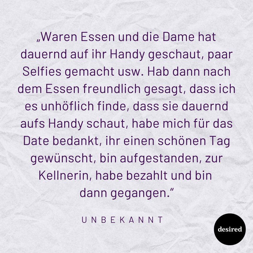 11 unfassbare Gründe, warum Menschen Dates abgebrochen haben