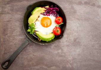 Eier und Avocado Eier und Avocado