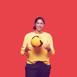 Steffi Jones: „Sowohl im Sport als auch im Business kommt es auf das richtige Team an“