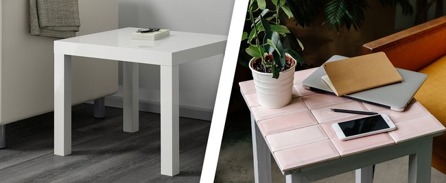 Ikea-Hacks: 12 Ideen, wie du deinen Lack-Tisch pimpen kannst!