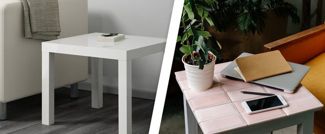 Ikea-Hacks: 12 Ideen, wie du deinen Lack-Tisch pimpen kannst!