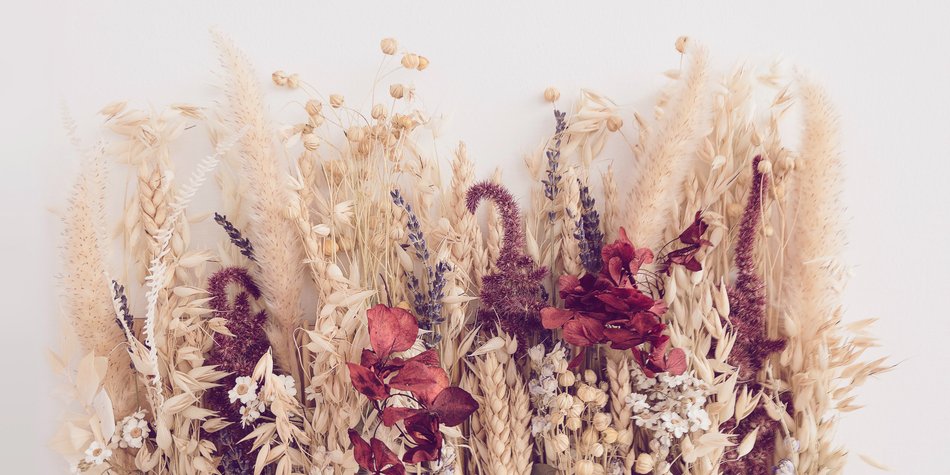 Im Trend: So einfach verschönerst du mit Trockenblumen dein Zuhause