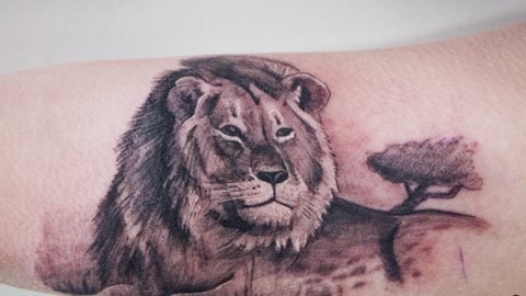 Antike griechische Tattoos für Männer