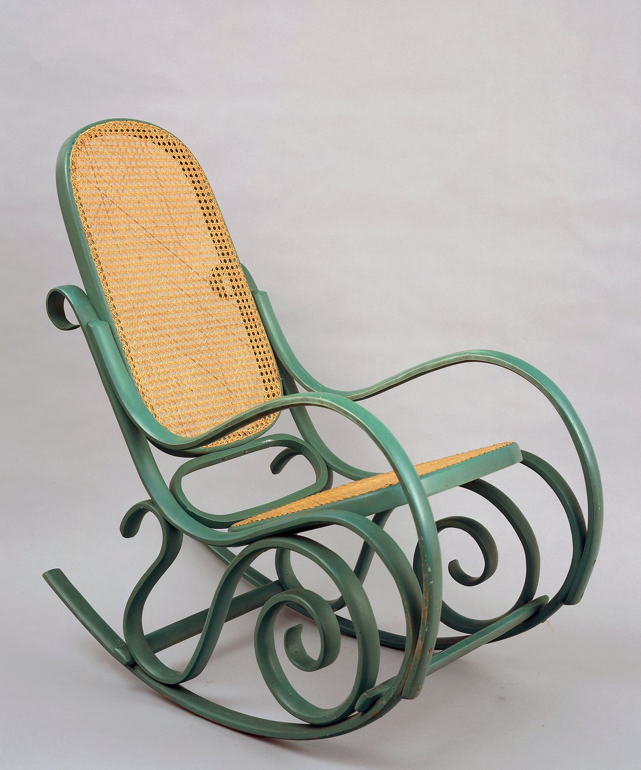 Thonet Wiener Geflecht Schaukelstuhl Thonet Wiener Geflecht Schaukelstuhl