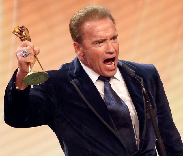 Goldene Kamera: Preisträger Arnold Schwarzenegger Goldene Kamera: Preisträger Arnold Schwarzenegger