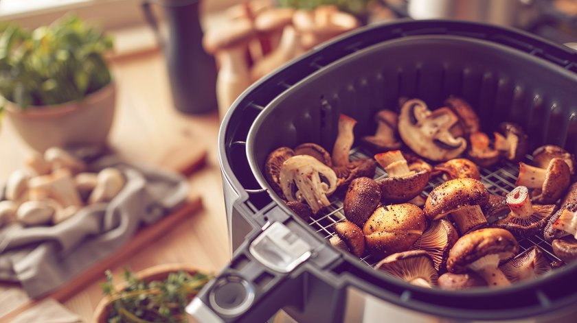 6 einfache Herbstsnacks aus dem Airfryer: Pilz-Edition