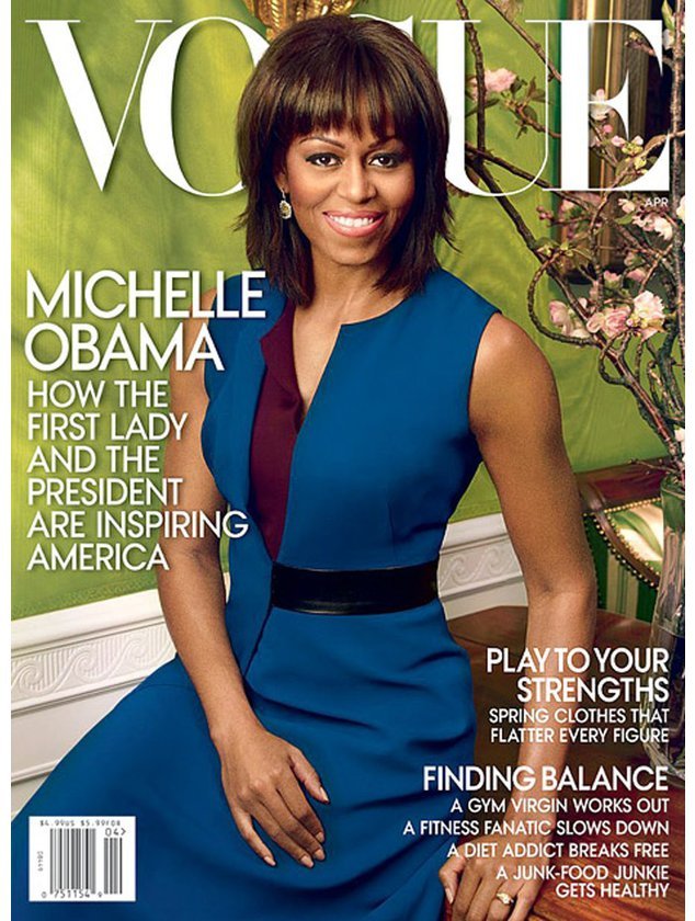 Michelle Obama auf der Vogue Michelle Obama auf der Vogue
