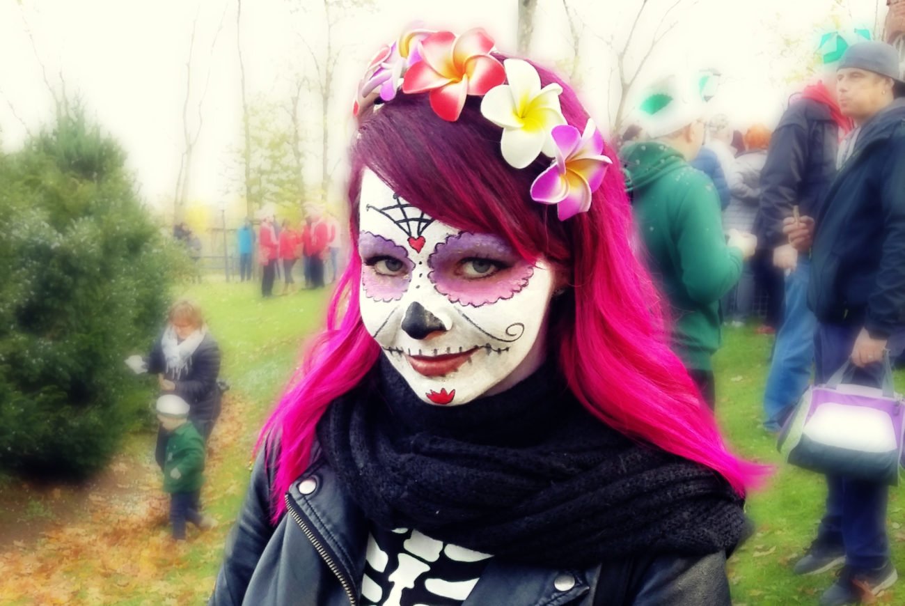 Katja als La Catrina Katja als La Catrina