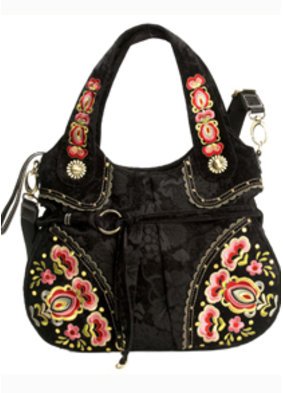 Die Tasche Bibi aus der Flower Jacquard Kollektion Die Tasche Bibi aus der Flower Jacquard Kollektion