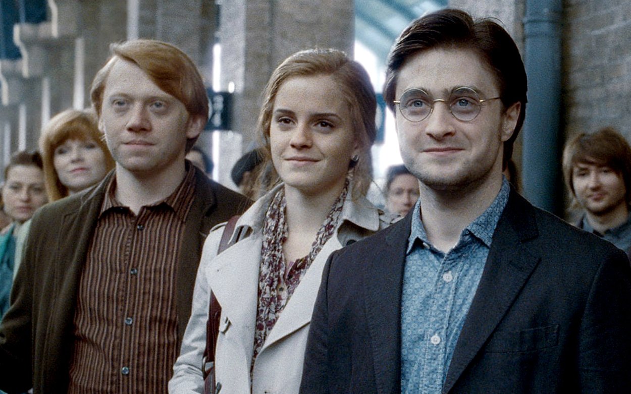 Harry, Ron und Hermine Jahre später Harry, Ron und Hermine Jahre später