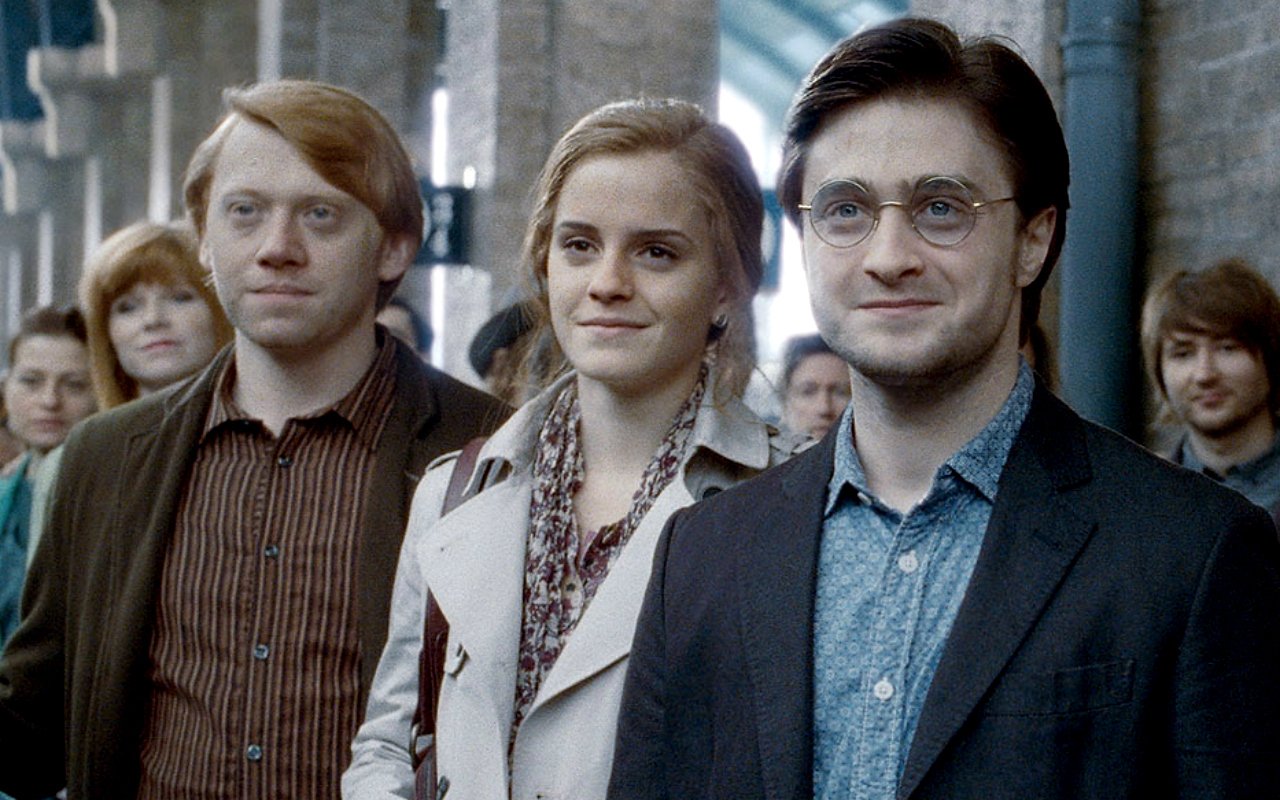 Harry, Ron und Hermine Jahre später