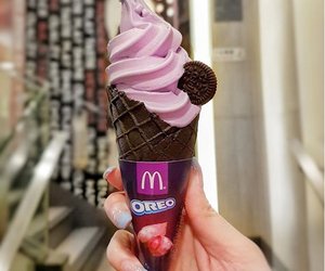 OMG! Bei McDonald's gibt es jetzt lila Oreo-Eis!