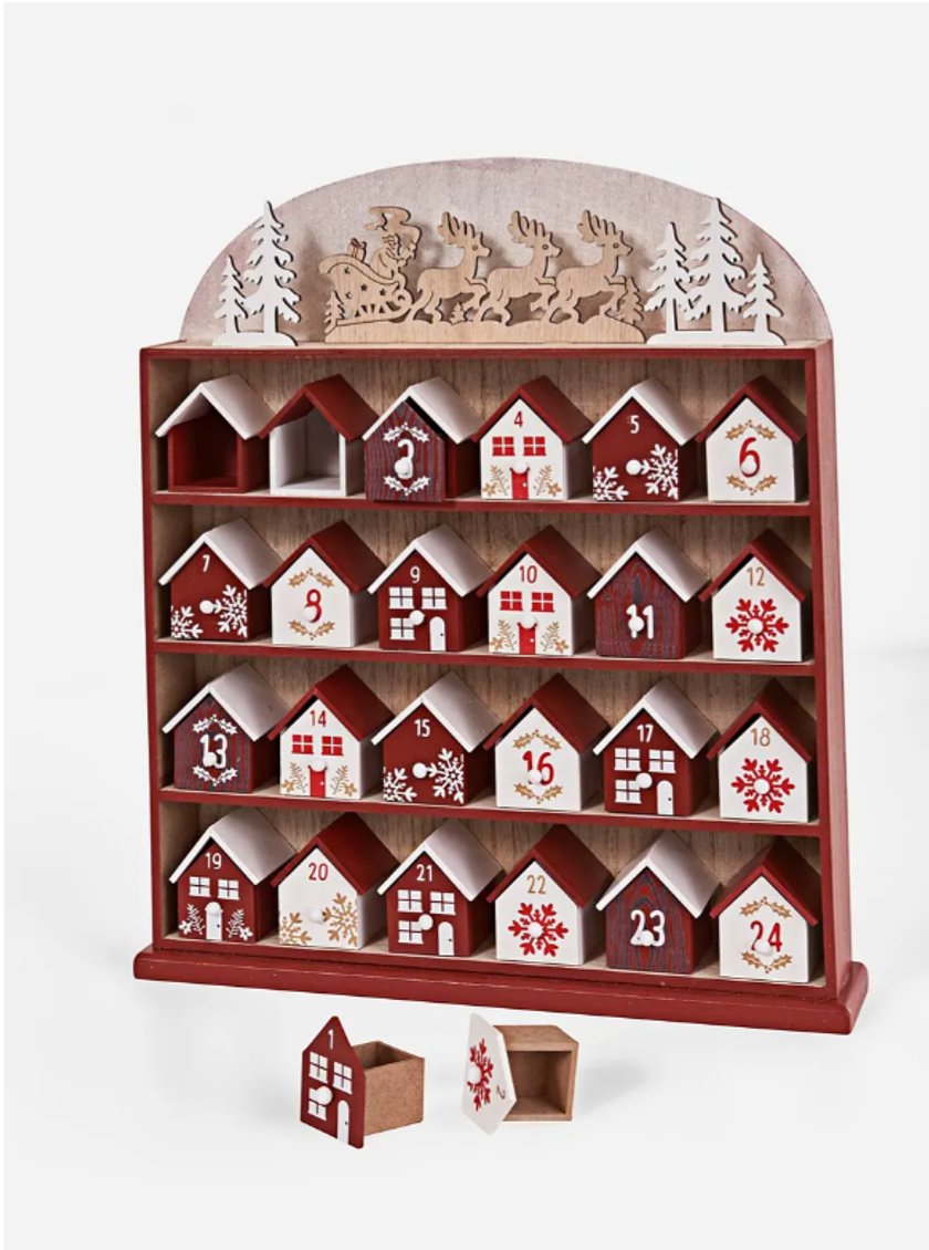 Adventskalender in Haus Design