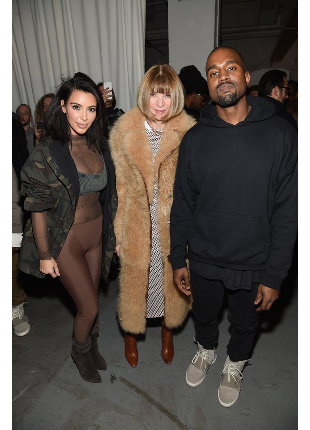 Kim Kardashian und Kanye West mussten sich von Anna Wintour Erziehungstipps geben lassen Kim Kardashian und Kanye West mussten sich von Anna Wintour Erziehungstipps geben lassen