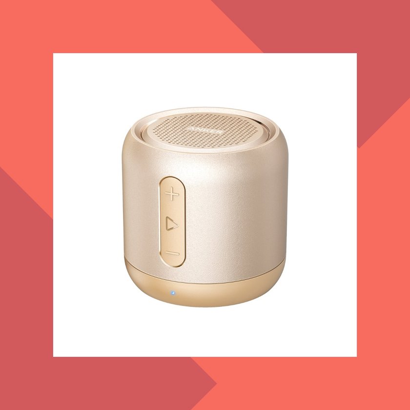 Mini-Bluetooth-Lautsprecher in Gold