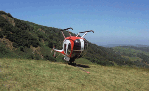 Rotierender Helikopter