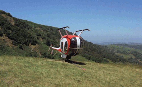 Rotierender Helikopter Rotierender Helikopter