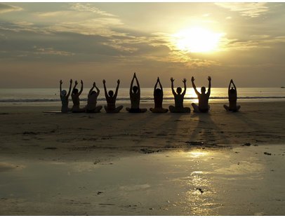 Yoga-Kult am Meer Yoga-Kult am Meer