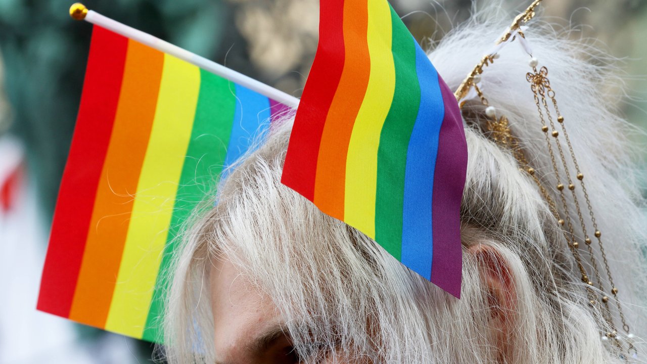 Die CSD-Parade im Juli 2024 in Bamberg.