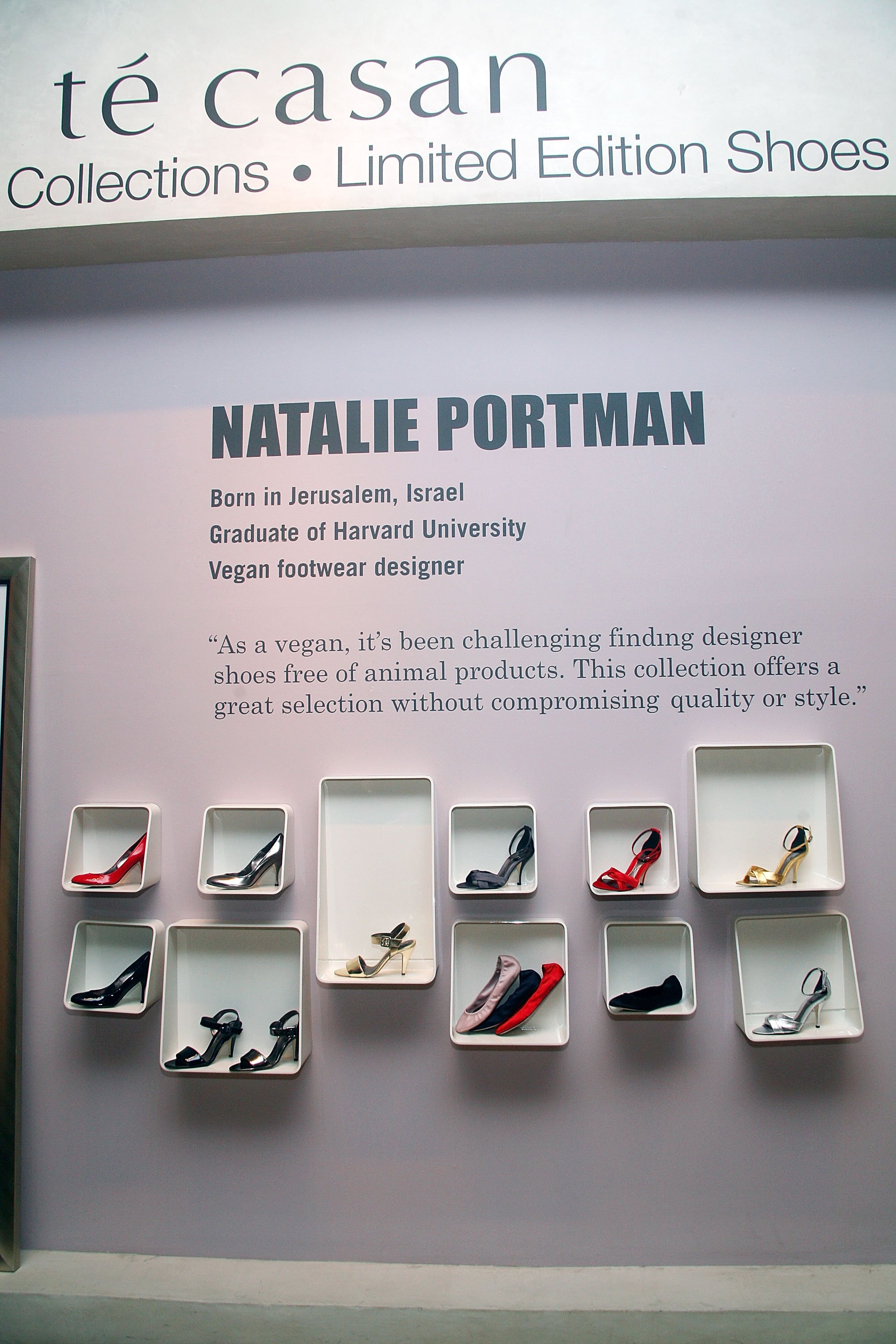 Natalie Portmans vegane Schuhe