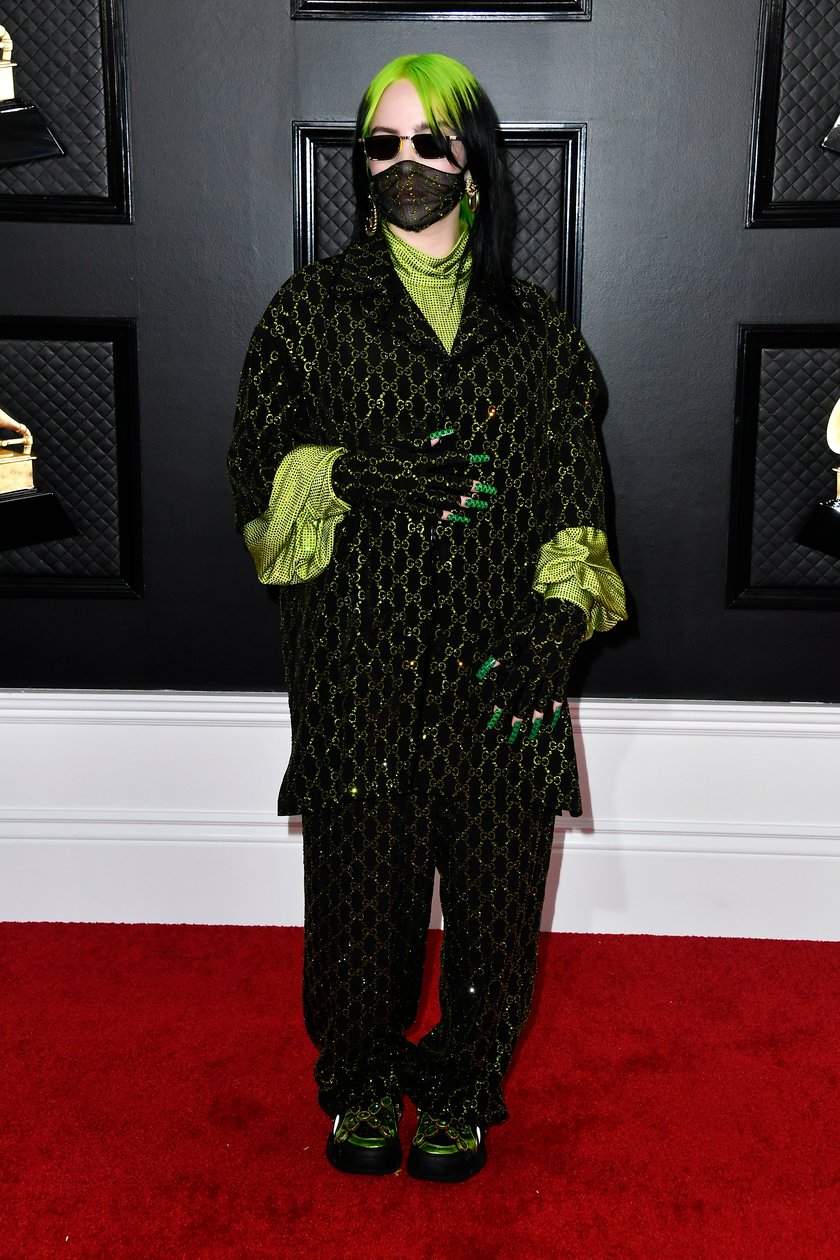 Grammy Awards Red Carpet Looks - Billie Eilish - Gucci
