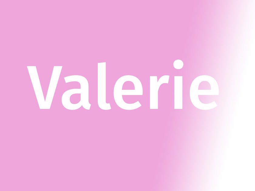 Name Valerie