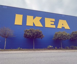 Praktisch und stilvoll: Dieser Ikea‑Behälter (in Graubeige) vereinfacht die Mülltrennung