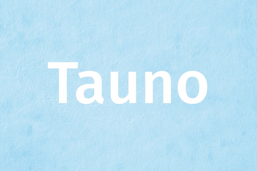 Name Tauno