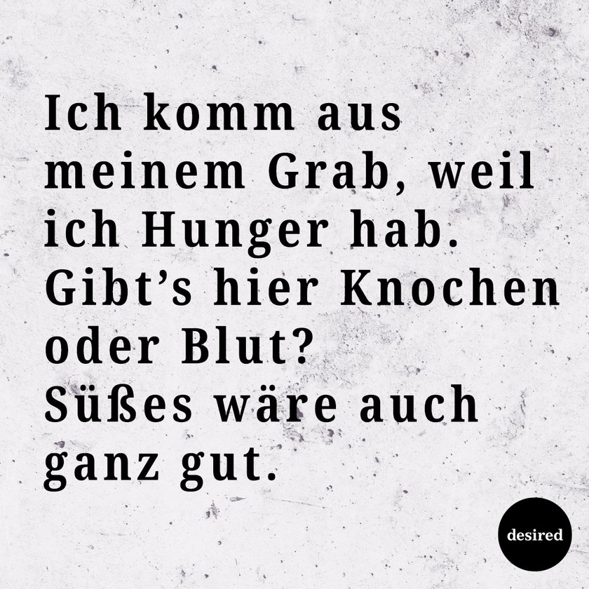 20 HalloweenSprüche Von lustig bis gruselig