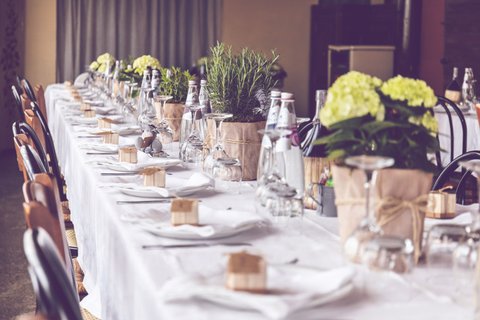 Tischdeko fr Hochzeit selber machen: 28 Ideen