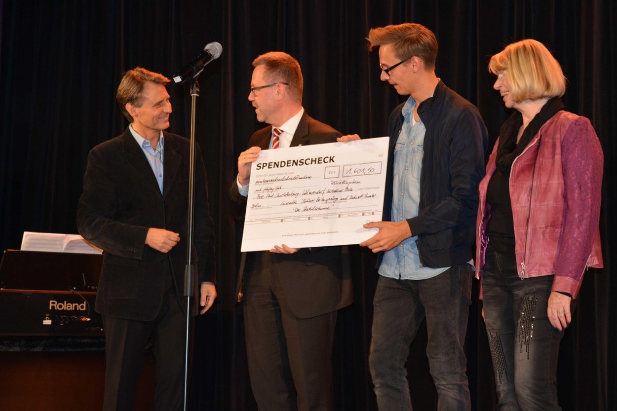 Wolfgang Bahro auf der Bühne Wolfgang Bahro auf der Bühne