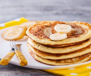 Diese Pancakes bestehen aus nur zwei Zutaten!