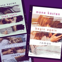 „Again“-Reihe von Mona Kasten: Die richtige Reihenfolge aller Bücher