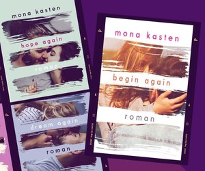 „Again“-Reihe von Mona Kasten: Die richtige Reihenfolge aller Bücher