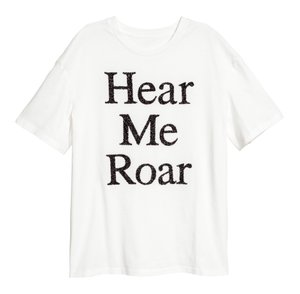 Statement Shirt Hear me Roar Statement Shirt Hear me Roar