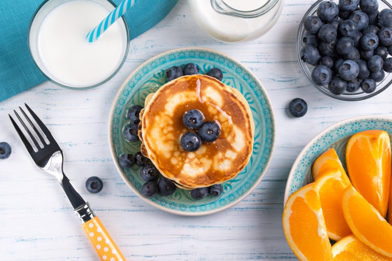 Pancakes mit Buttermilch Pancakes mit Buttermilch